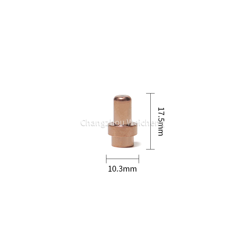 Eletrodo PR0017 dos consumíveis da tocha da máquina de corte do plasma para a tocha de plasma CB50