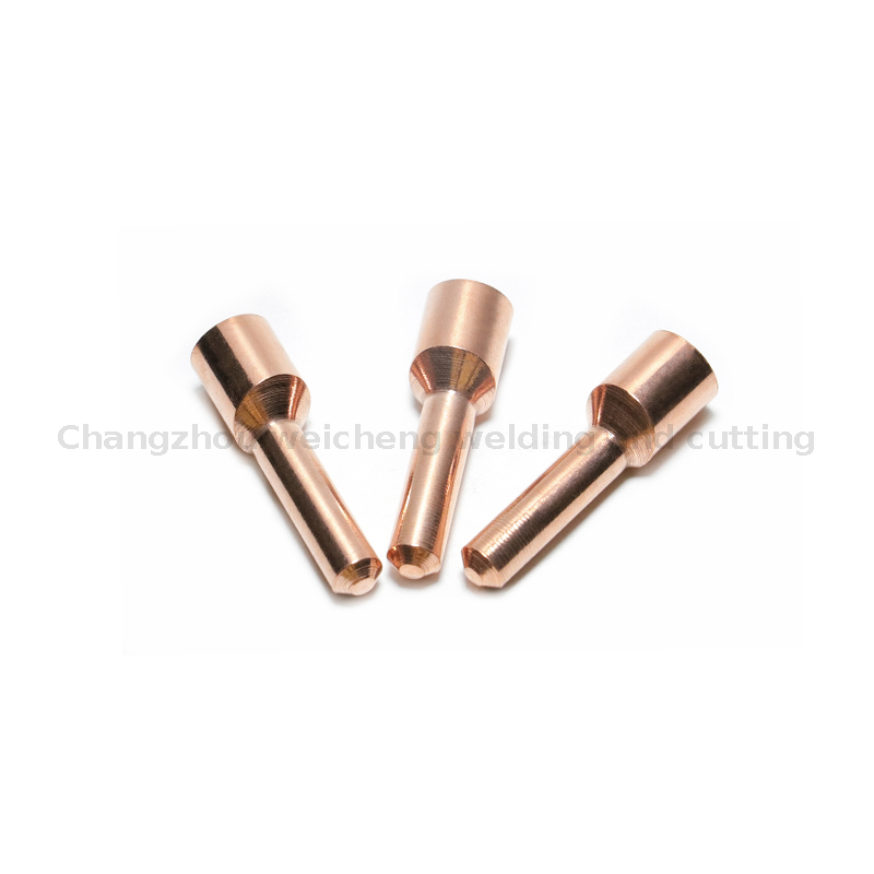 Material de eletrodo de soldagem de resistência de ponta de tampa de eletrodo excêntrico de alta qualidade 13 * 47-8mm