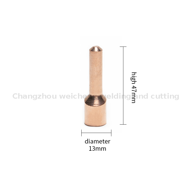 Material de eletrodo de soldagem de resistência de ponta de tampa de eletrodo excêntrico de alta qualidade 13 * 47-8mm