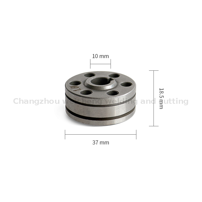 Roda de alimentação de fio de soldagem a laser V Lnurl 1,2 mm Flux Cored Wire para alimentador de fio de soldador MIG