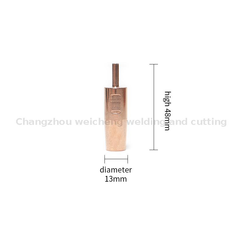 Soldagem por resistência de ponta de eletrodo de alta qualidade 13 * 48-4mm